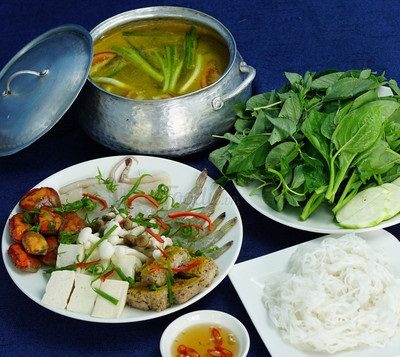 Lẩu phá lấu lớn